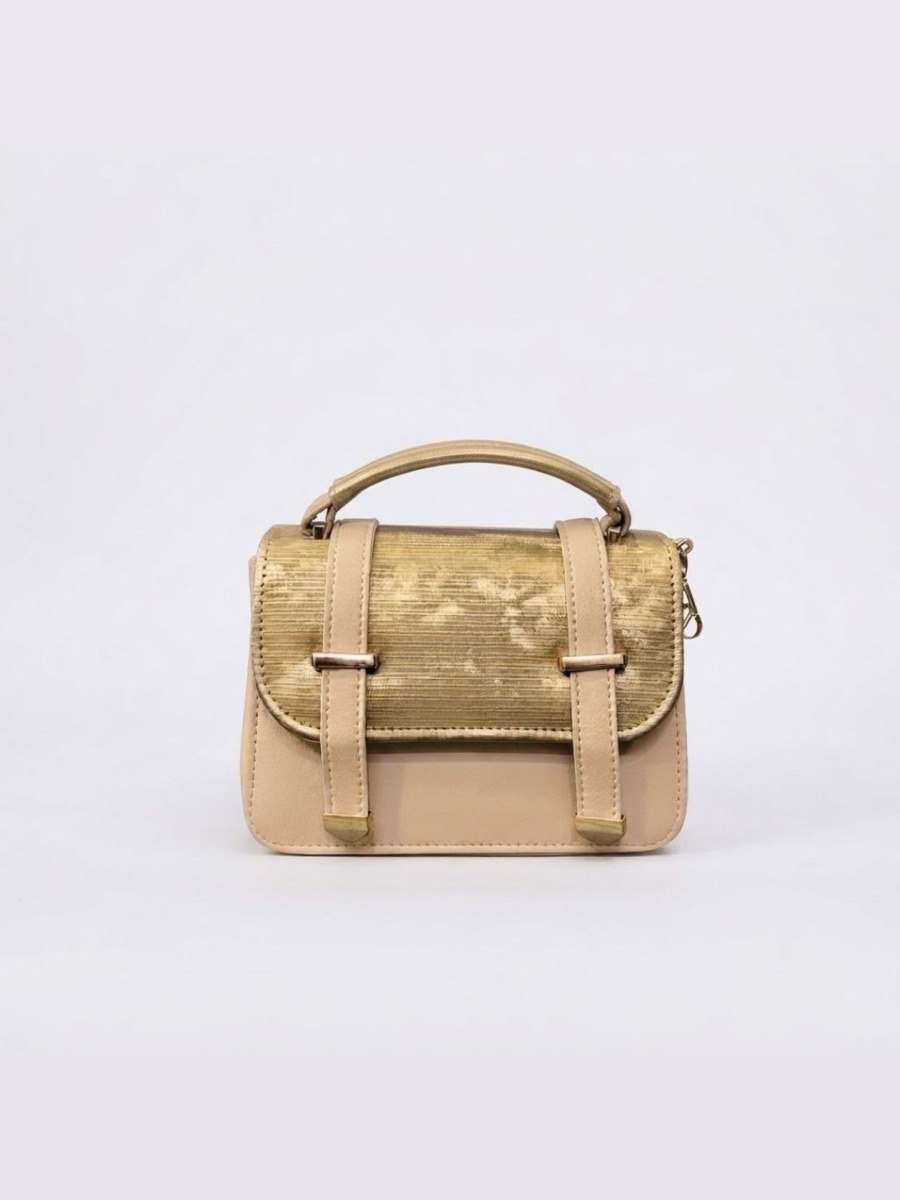 Amora crossbody bag, golden