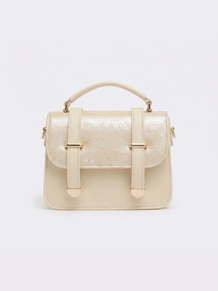 Amora crossbody bag, silver