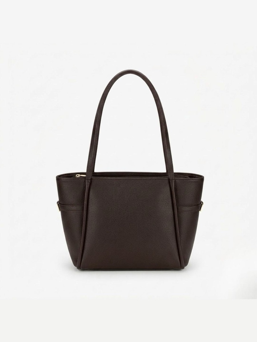Juno tote, dark brown