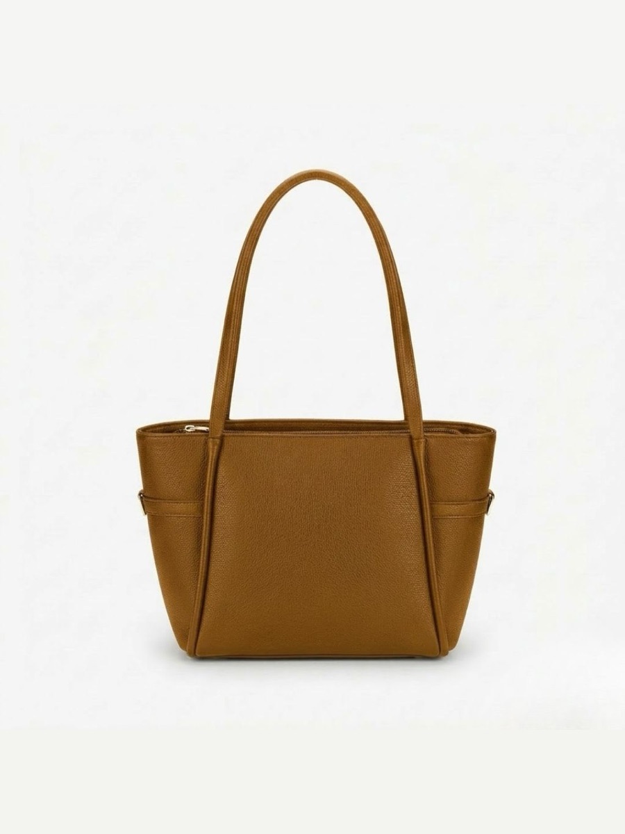 Juno tote, mustard brown