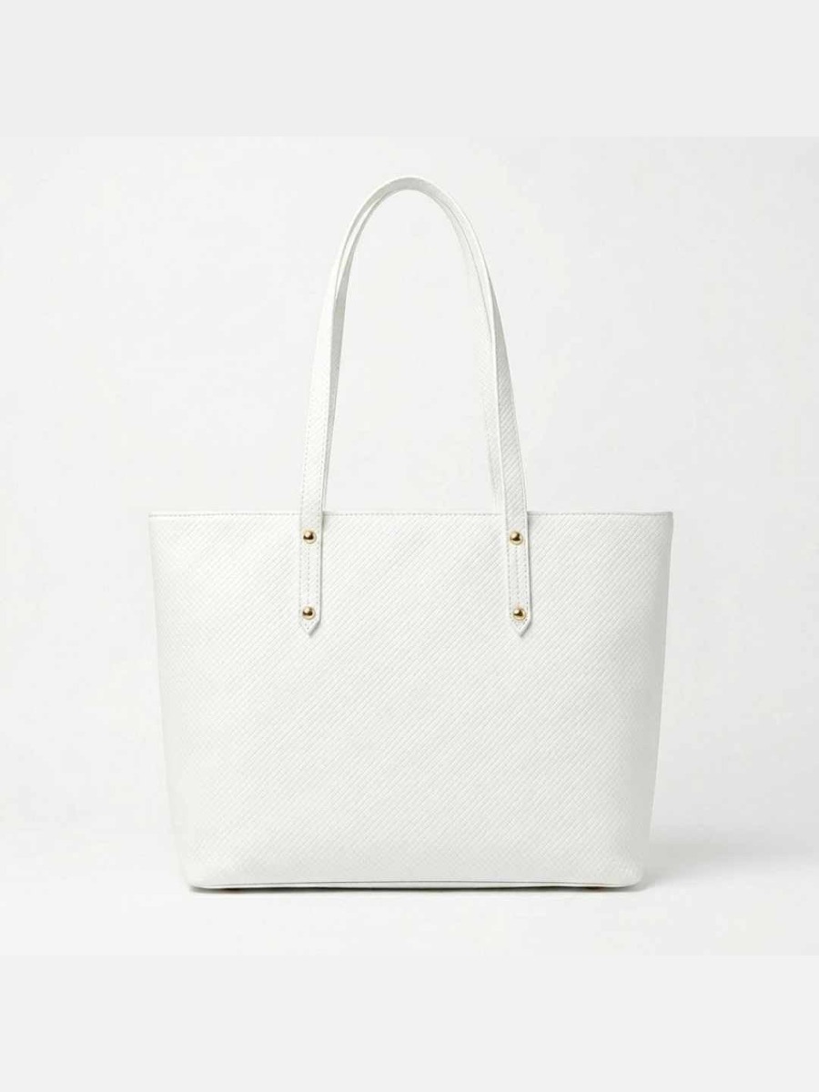 Leeva tote bag, white