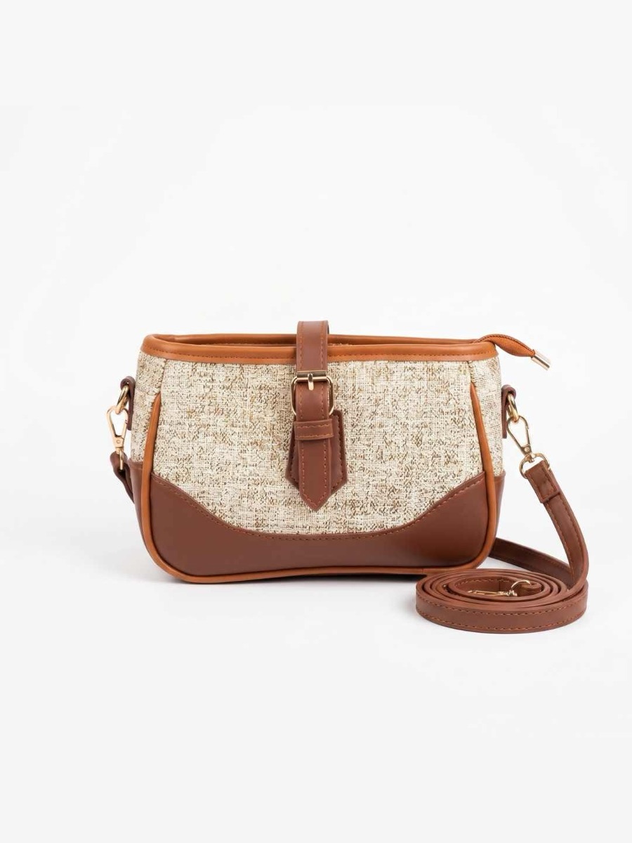 Sienna crossbody bag, brown