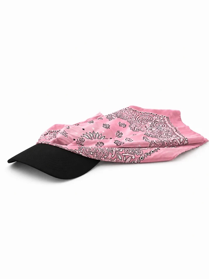 Brimdana bandana cap, pink