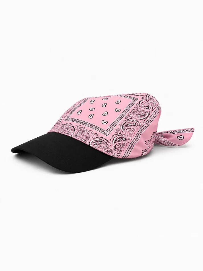 Brimdana bandana cap, pink